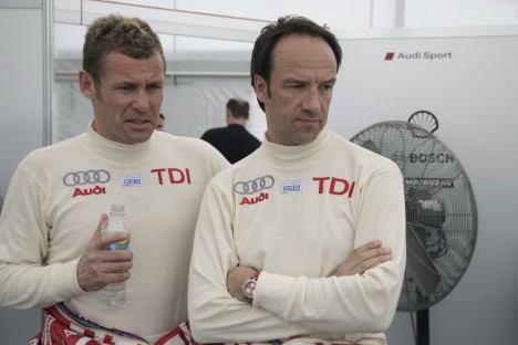 Marco Werner og Tom Kristensen på Sebring